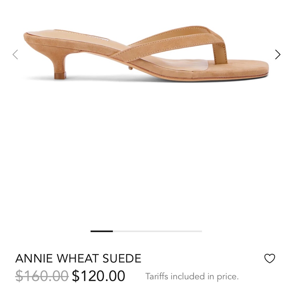 Tony Bianco Annie Wheat Suede Sandal - Wheat